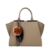 Fendi Brown Fur Keychain